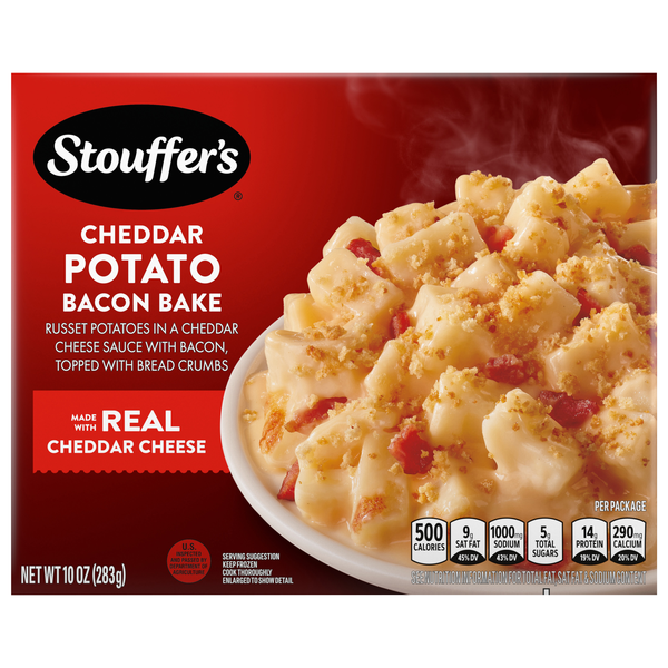 Stouffer's Cheddar Potato Bacon Bake Frozen Meal