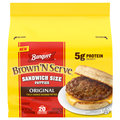 Banquet Brown 'N Serve Sandwich Size Original Sausage Patties 20 ct Frozen