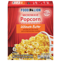 Food Lion Ultimate Butter Microwave Popcorn - 6 ct