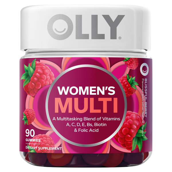 OLLY Women's Multi Blissful Berry Vitamin Gummies