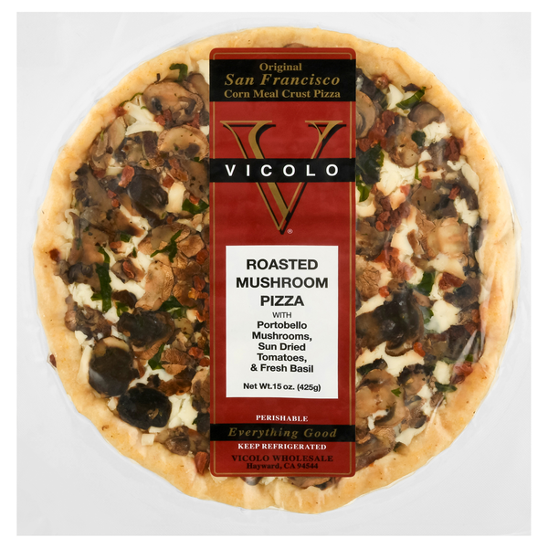 Vicolo Roasted Mushroom Pizza Refrigerated