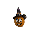 Cutie Pie Buck Teeth Painted Pumpkin