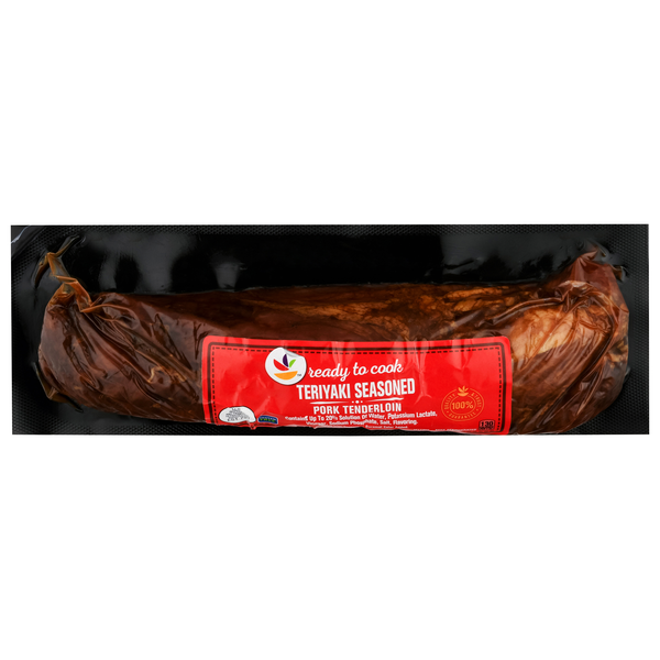Save on Our Brand Teriyaki Seasoned Marinated Pork Tenderloin Order