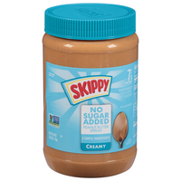 Skippy No Sugar Added Creamy Peanut Butter Spread