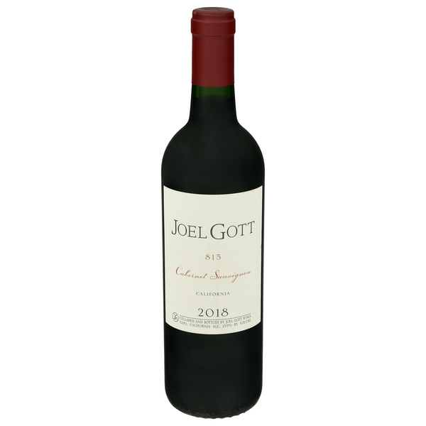 Joel Gott 815 California Cabernet Sauvignon Wine