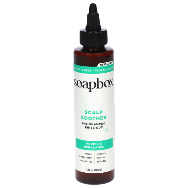Soapbox Soothing Scalp Treatment Tea Tree Shampoo