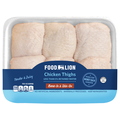 Food Lion Bone-In Skin-On Chicken Thighs Fresh
