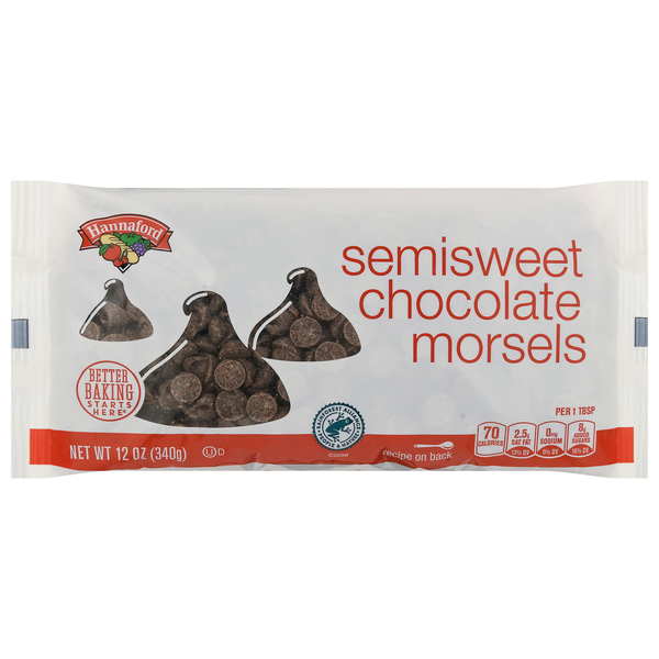 Hannaford Mini Semi-Sweet Chocolate Baking Morsel Chips
