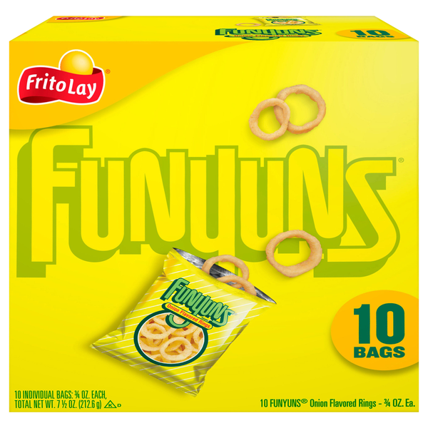 Funyuns Onion Flavored Rings Packs - 10 ct