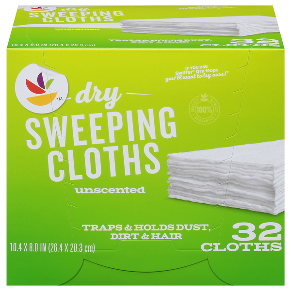 Stop & Shop Unscented Dry Sweeping Cloths Refill