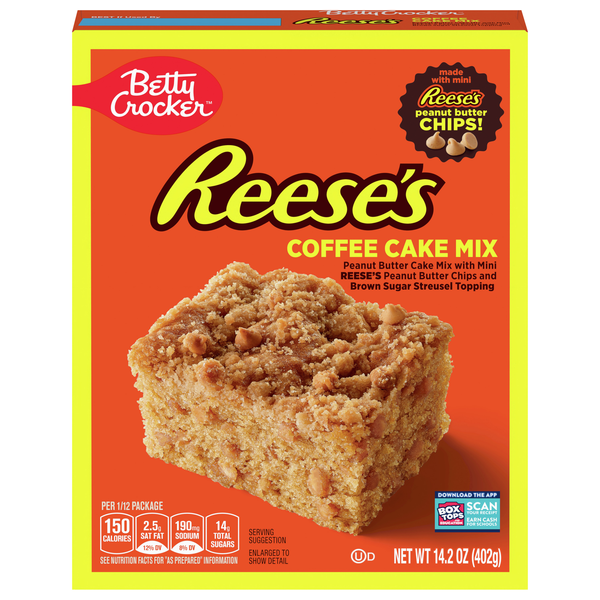 Betty Crocker Reese's Peanut Butter Coffee Cake Mix