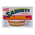 Sabrett Natural Skinless Uncured Beef Frankfurters - 8 ct