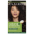 Clairol Natural Instincts Semi-Permanent Hair Color Dark Brown 4