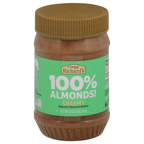 Crazy Richard's Natural Creamy Almond Butter