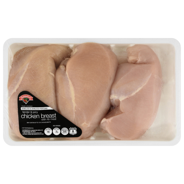 Hannaford Boneless & Skinless Chicken Breast Fresh