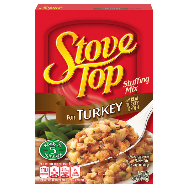 Stove Top Stuffing Mix For Turkey