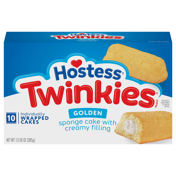 Hostess Twinkies Snack Cakes - 10 ct