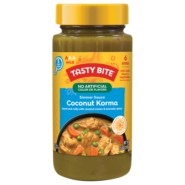Tasty Bite Mild Awadhi Style Coconut Korma Simmer Sauce