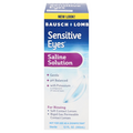 Bausch + Lomb Sensitive Eyes Saline Solution for Soft Contact Lenses