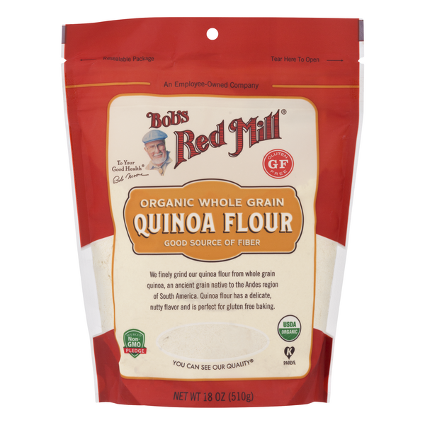 Save on Bob's Red Mill Whole Grain Quinoa Flour Gluten Free Organic