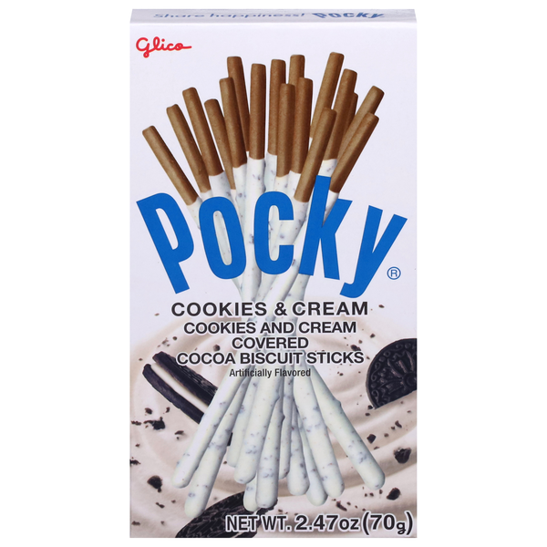 Pocky Cookies & Cream Biscuit Sticks