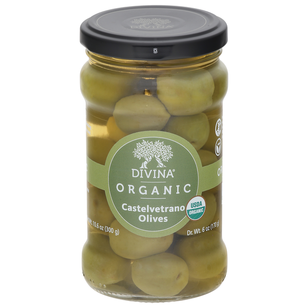 Divina Organic Italian Castelvetrano Olives