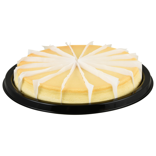 Hannaford Bakery Cheesecake Sliced 10 Inch
