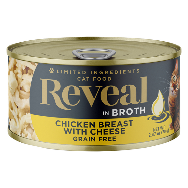 Save on Reveal Wet Cat Food Chicken Breast with Cheese in Natural Broth