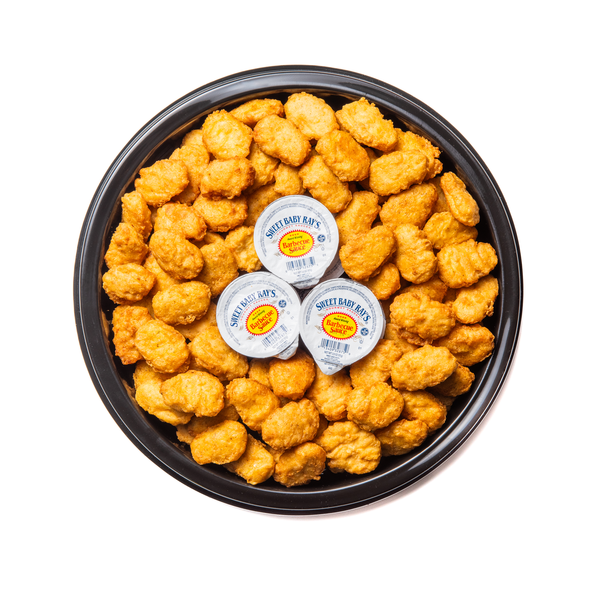 Stop & Shop Chicken Nugget Platter w/Sweet Baby Ray's Barbecue Sauce