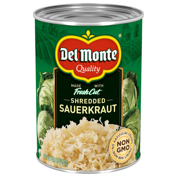 Del Monte Shredded Sauerkraut