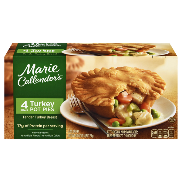 Save on Marie Callender's Turkey Pot Pie 4 ct Order Online Delivery