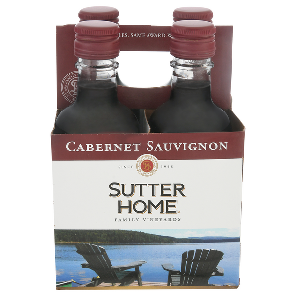 Sutter Home Cabernet Sauvignon Wine - 4 pk
