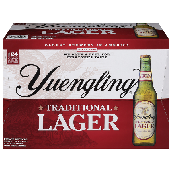 Yuengling Traditional Lager Beer - 24 pk