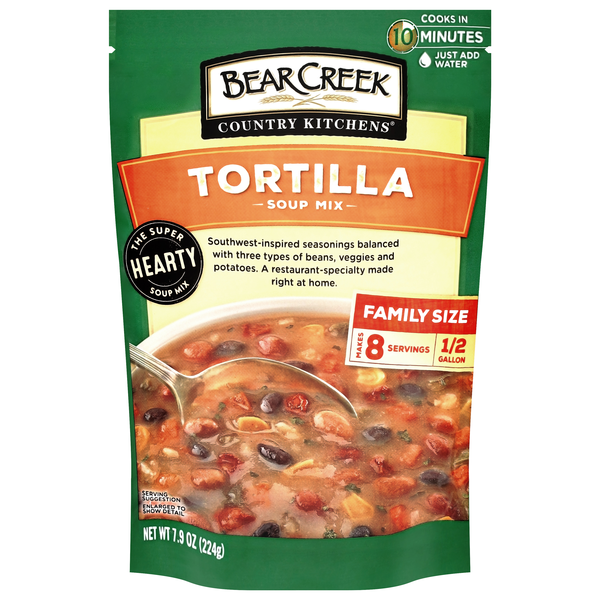 Bear Creek Country Kitchens Tortilla Soup Mix Family Size