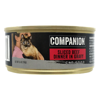 Companion Sliced Beef in Gravy Dinner Wet Cat Food