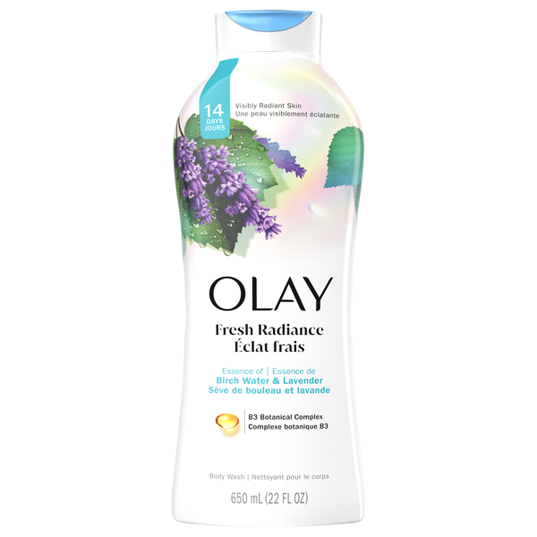 Olay Fresh Outlast Birch Water & Lavender Body Wash