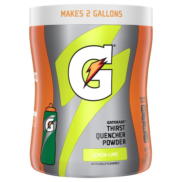Gatorade Thirst Quencher Sports Drink Lemon-Lime Powder Mix
