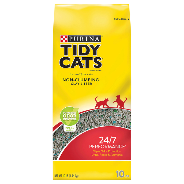 Tidy Cats Non-Clumping 24/7 Performance Clay Cat Litter