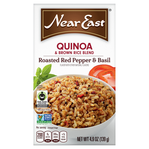 Near East Roasted Red Pepper & Basil Quinoa & Brown Rice Blend