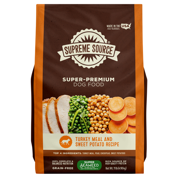 Supreme Source Grain Free Turkey Meal & Sweet Potato Recipe Dry Dog Food