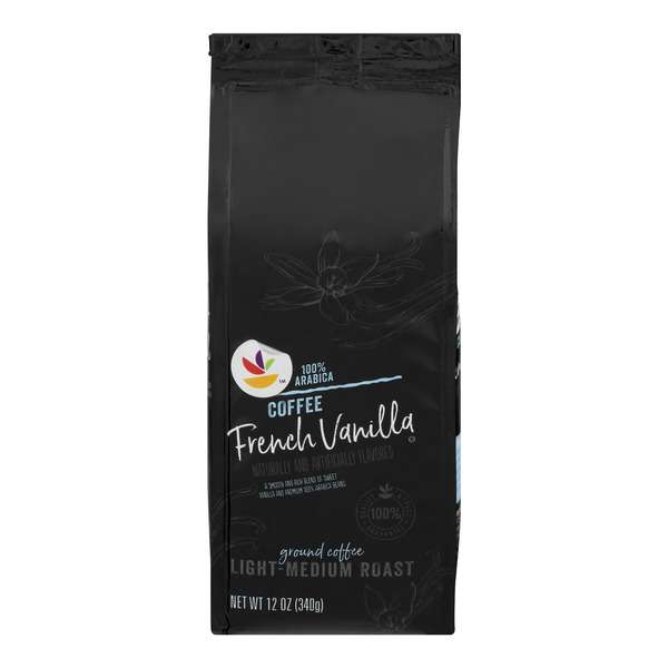 Save on Giant 100 Arabica French Vanilla Light Medium Coffee (Ground