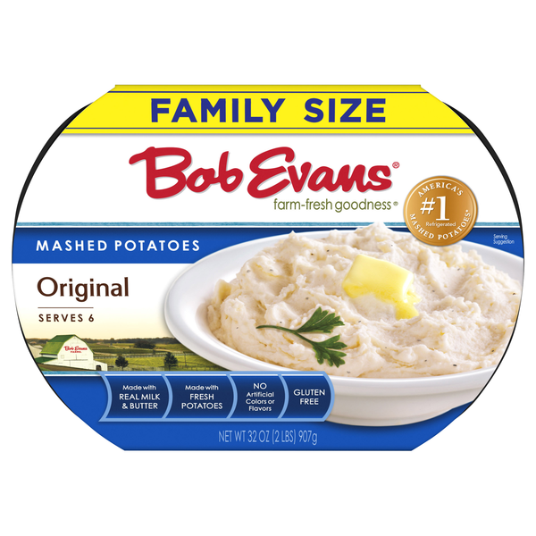 Bob Evans Mashed Potatoes Original Gluten Free Family Size