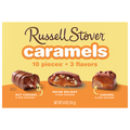 Russell Stover Caramels Milk Chocolate Candy Gift Box - 10 ct