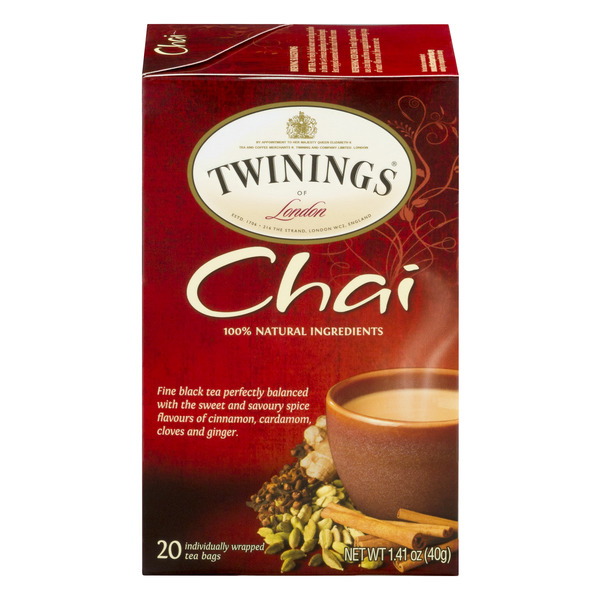 Twinings Of London Chai Tea Nutritional Information Besto Blog