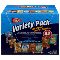 Herr's Snack Variety Pack - 42 ct