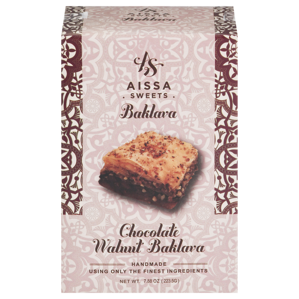 Aissa Sweets Chocolate Walnut Baklava
