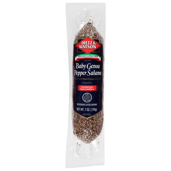 Dietz & Watson Baby Genoa Pepper Salame