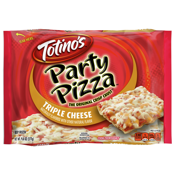 Save on Totino's Party Pizza Triple Cheese Order Online Delivery Food