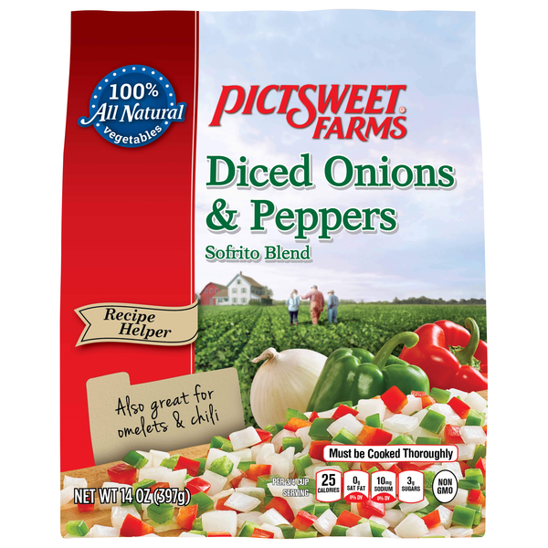 Pictsweet Farms Recipe Helper Diced Onions & Peppers Frozen