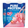 Pure Protein Strawberry 30g Protein Shake - 4 pk